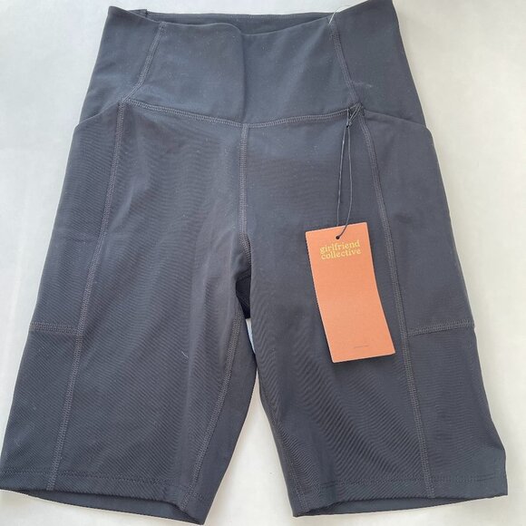 GIRLFRIEND COLLECTIVE BIKER SHORTS NEW WITH TAGS - Picture 1 of 3